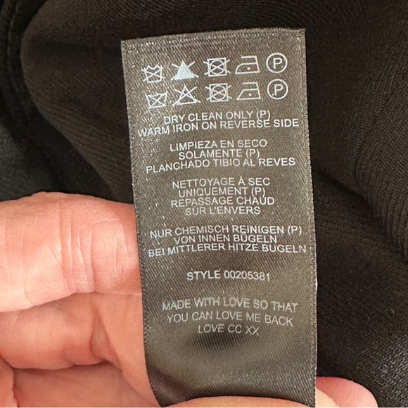 City Chic Size Small/16 Black Longline Blazer Boss Classy Preppy Boardroom - Picture 5 of 9